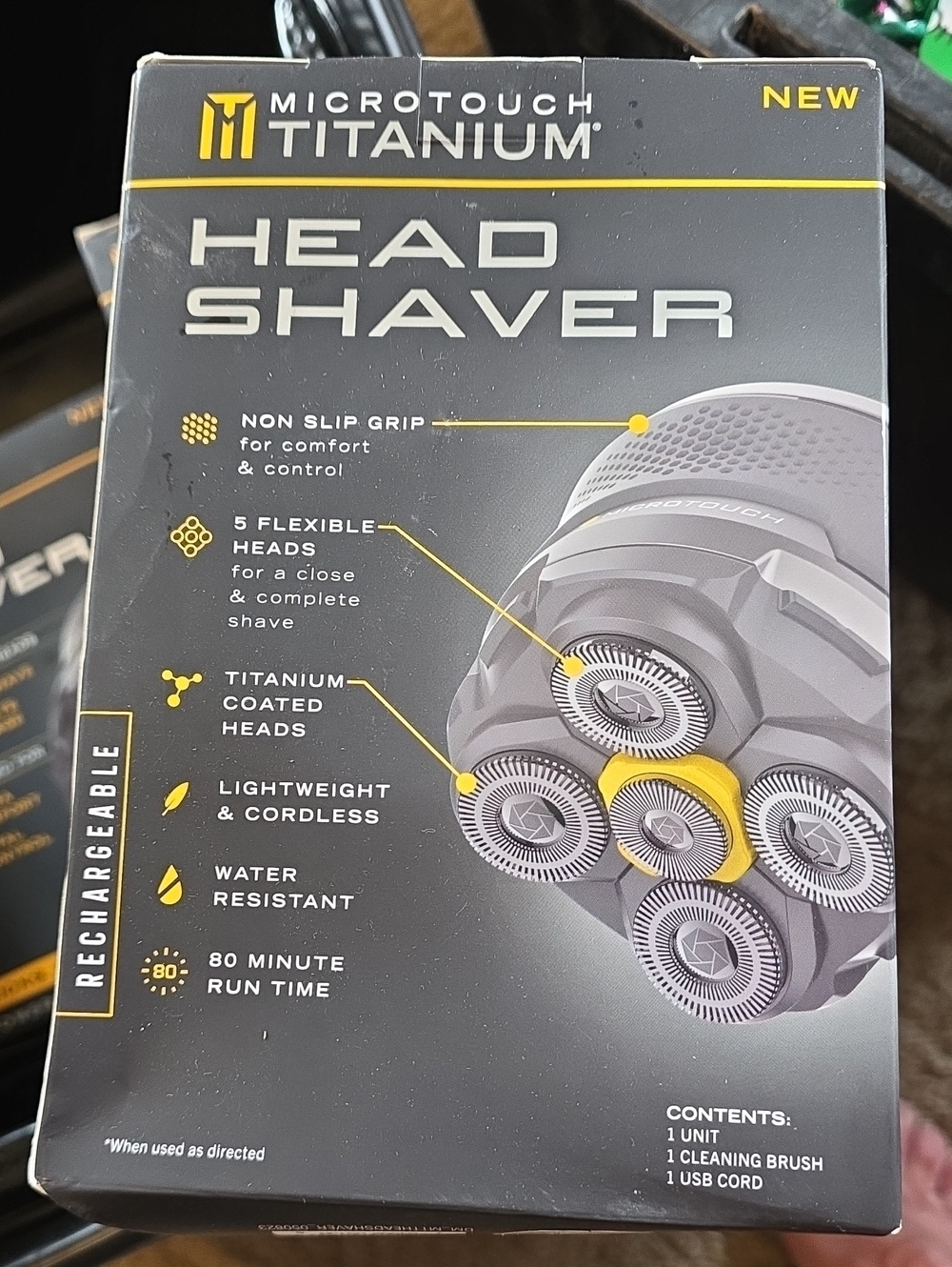 Head Shaver - Gray/Yellow